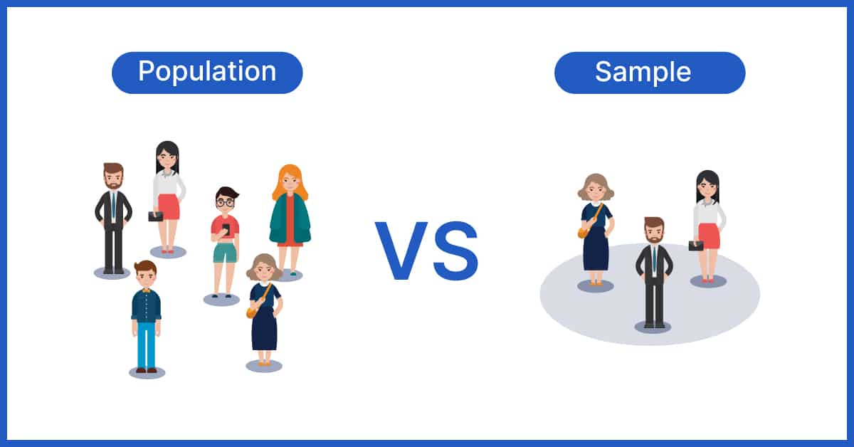 Population vs. Sample